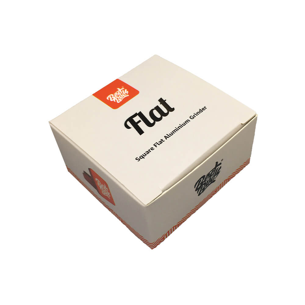 Grinder Best Buds Flat Square Aluminium Rust