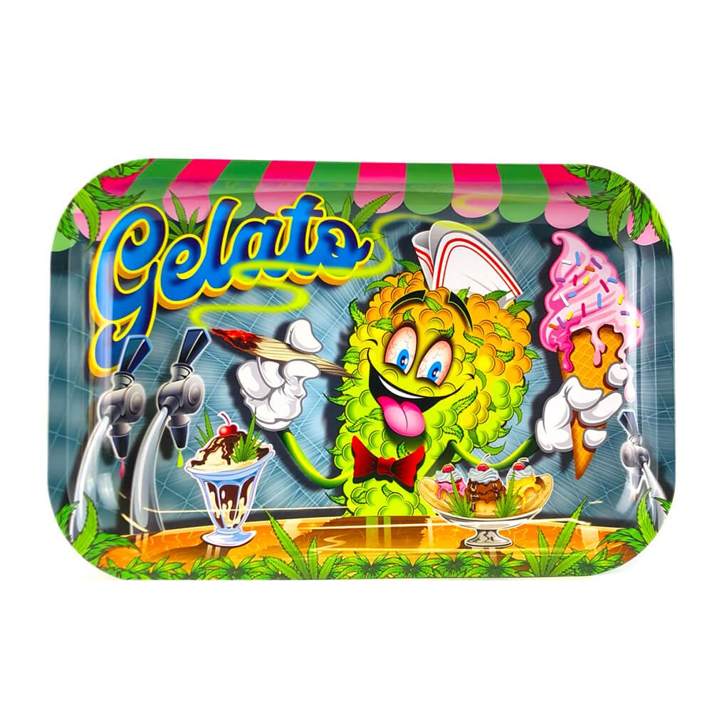 Gelato Metal Rolling Tray