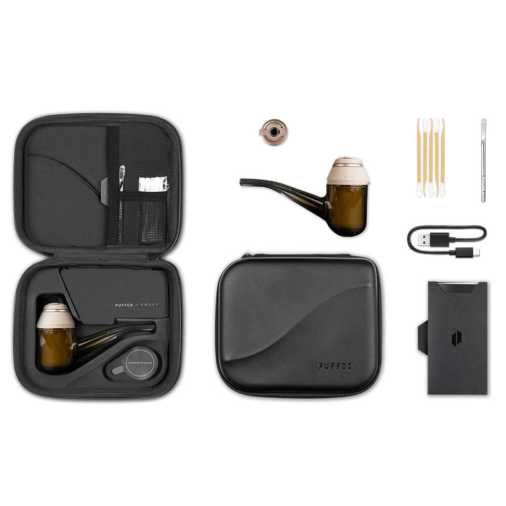 Vaporizador Portátil Puffco Proxy Desert para Concentrados + Tampa Joystick
