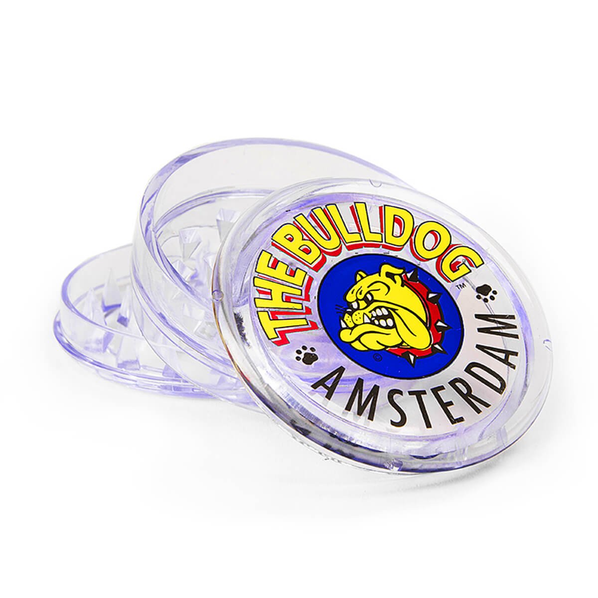 Grinder de Plástico The Bulldog Original Transparent
