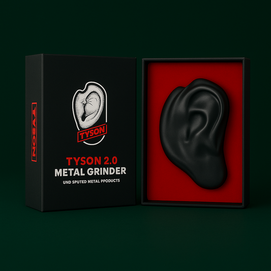 Tyson 2.0 Metal Grinder Mike Bite - Black
