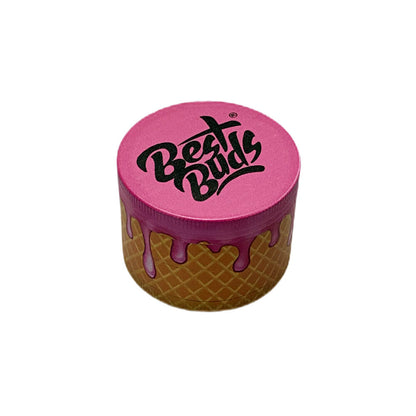 Grinder Best Buds Gelato Raspberry Cone