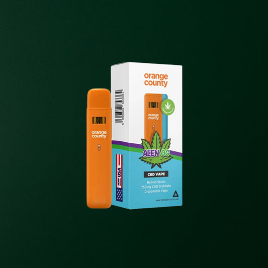 Vape Pen Descartável Sabor Alien OG CBD 750mg