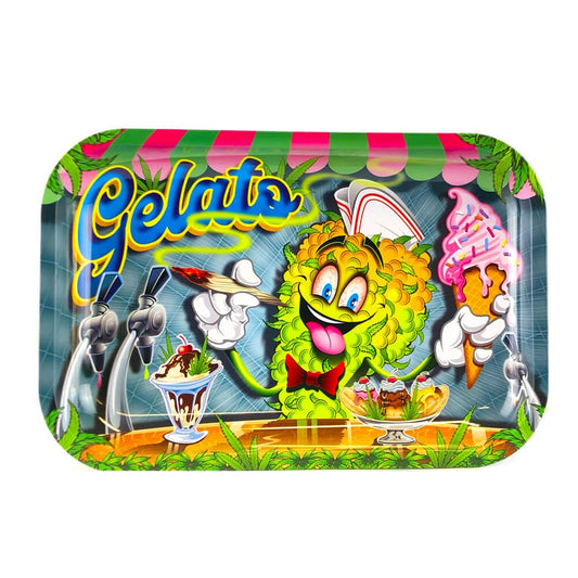 Gelato Metal Rolling Tray