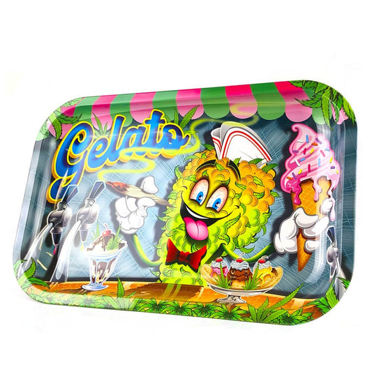 Gelato Metal Rolling Tray