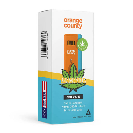 Vape Pen Descartável Sabor Lemonade CBD 750mg